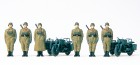 16571 Preiser WWII German motorcycles with crew